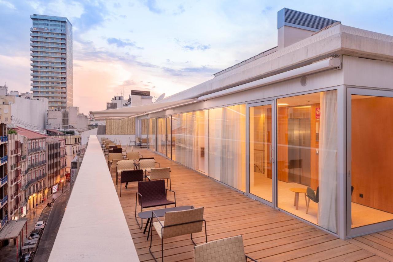 Eurostars Portico Alicante Exterior foto The hotel's rooftop